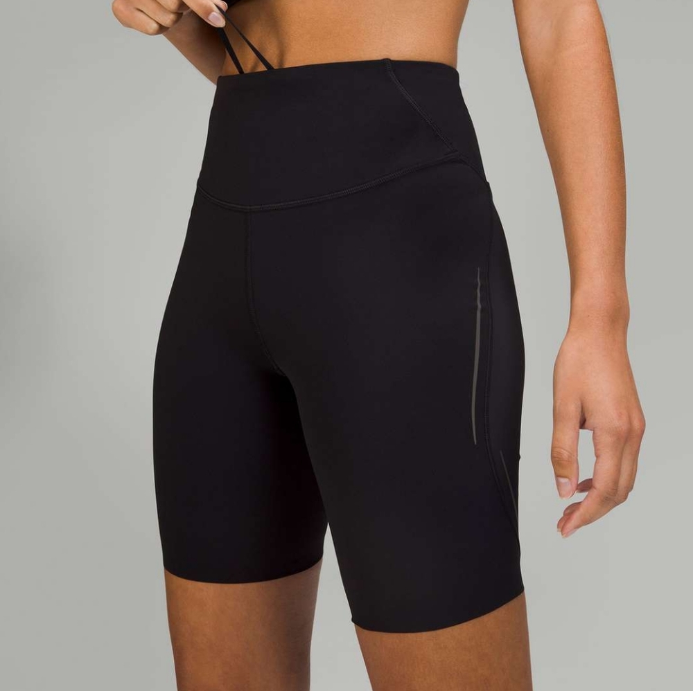 Lululemon Base Pace reflective shorts sz 10